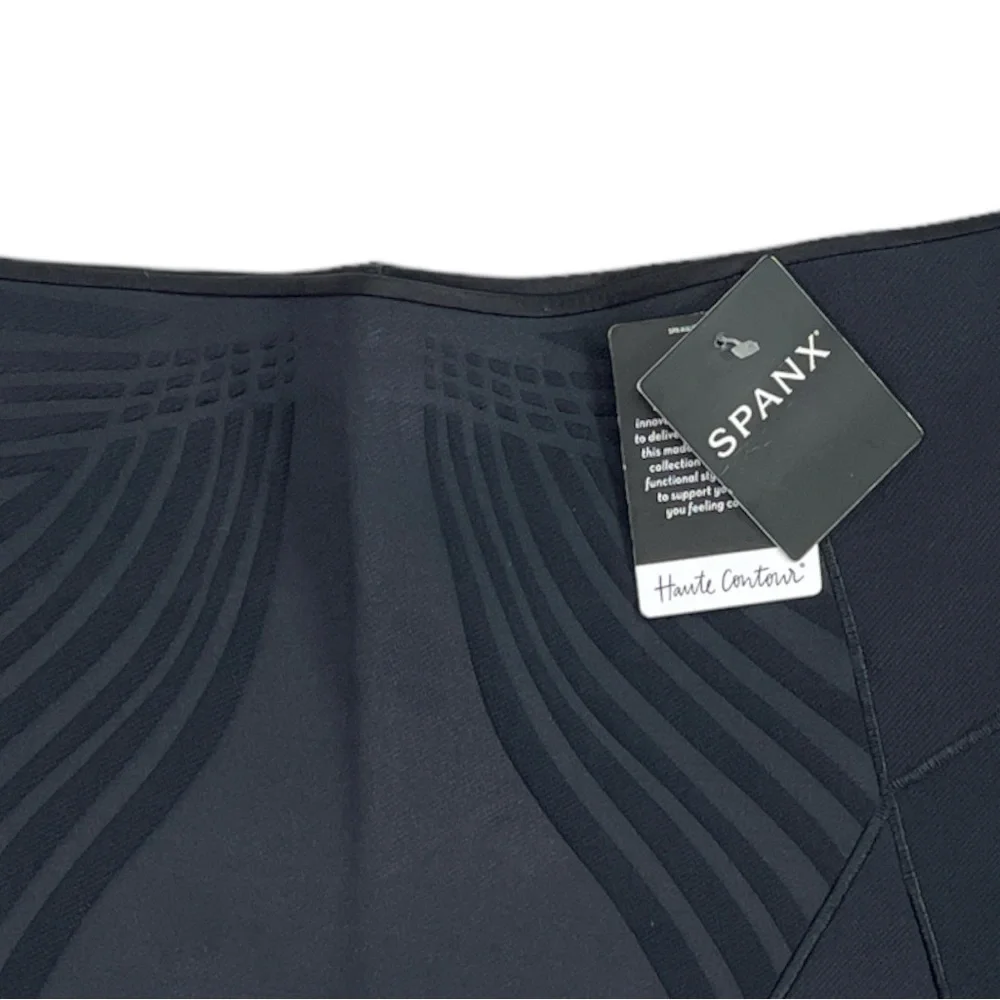 NWT SPANX Haute Contour Mid-Thigh Short size XL in Black